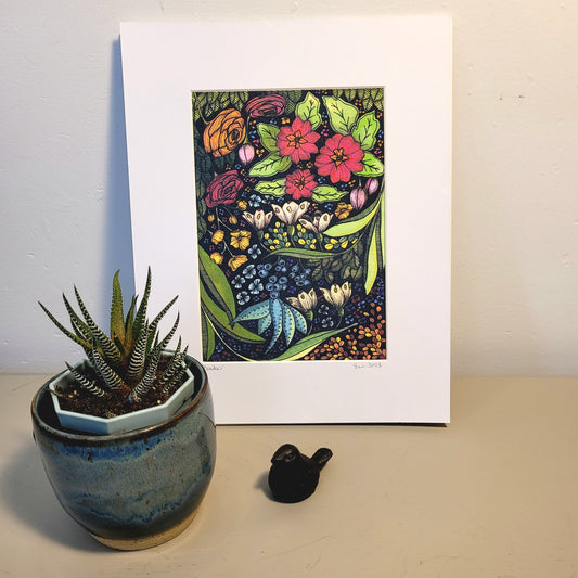 Signed & Matted Print - Meadow - Unperfekt-Studios