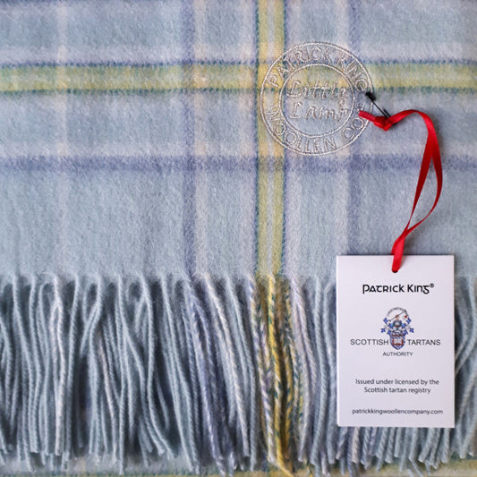 Tartan Baby Blanket - Lambswool