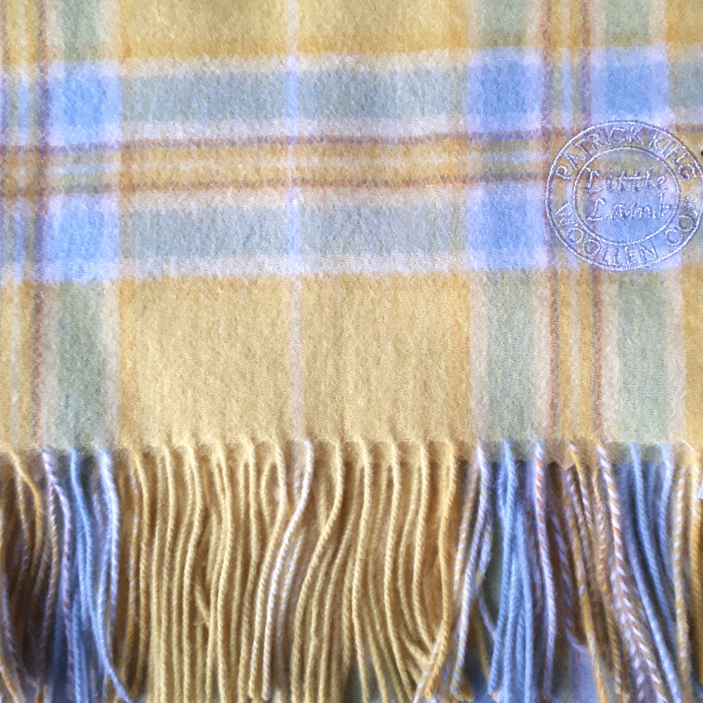 Tartan Baby Blanket - Lambswool