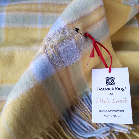 Tartan Baby Blanket - Lambswool