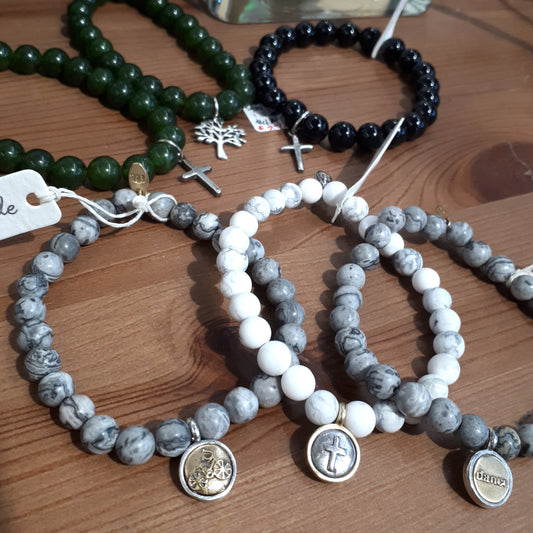 Braclets with Sterling Silver Charms - Cedar Lake