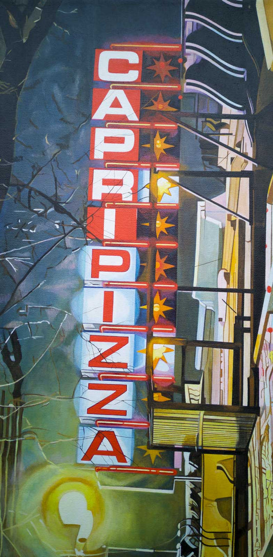Original Painting - Capri Pizza, Jen Robins