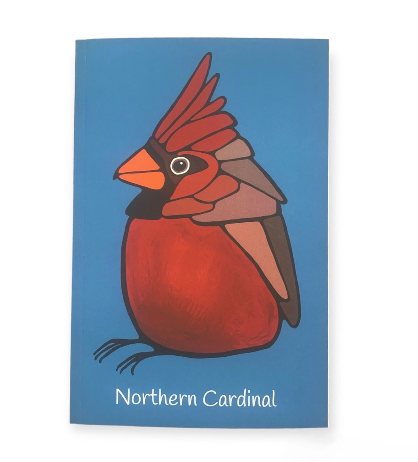 Notebook, Journal - Northern Cardinal (lined or unlined) - Unperfekt-Studios