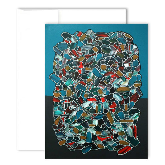 Greeting Card - Chaos Theory I (Abstract) - Unperfekt-Studios