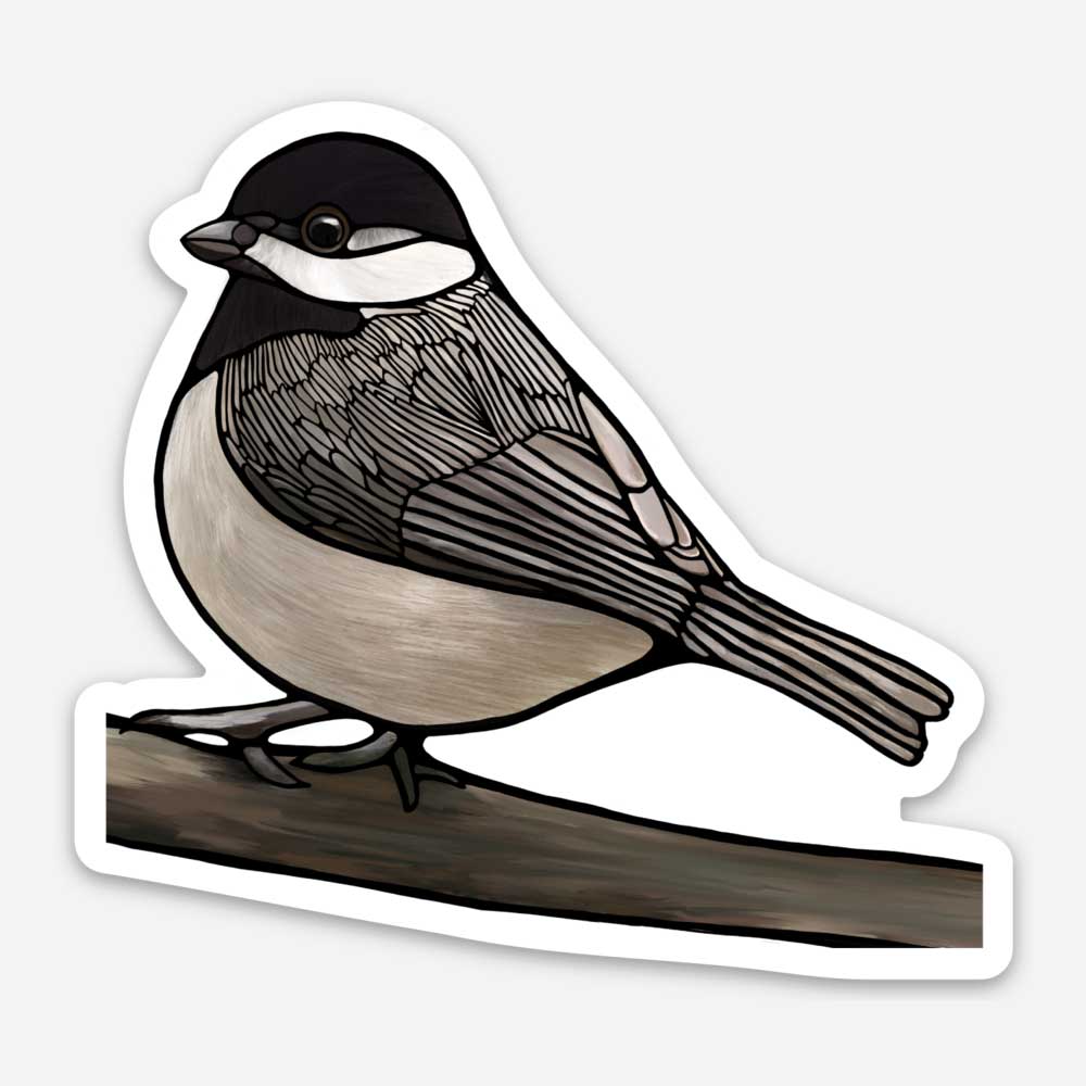 Fridge Magnet - Chickadee - Unperfekt-Studios