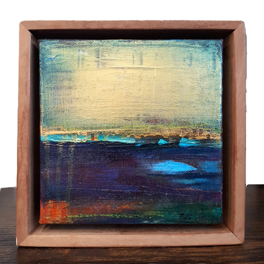 Original Oil - DAWN GLOW - from Cedar Lake (Troy Stewart)