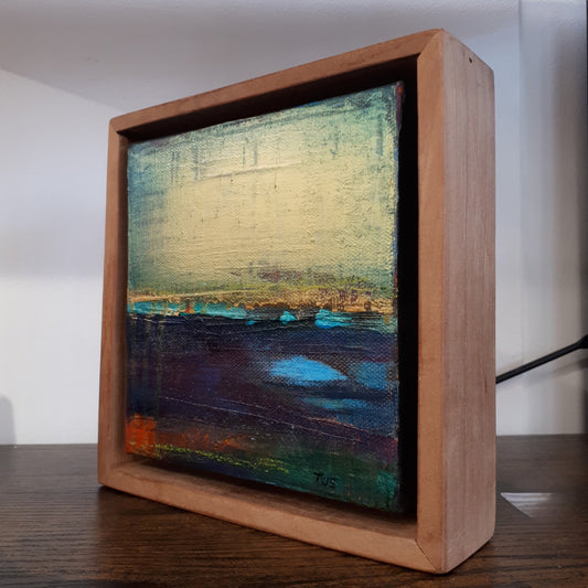 Original Oil - DAWN GLOW - from Cedar Lake (Troy Stewart)