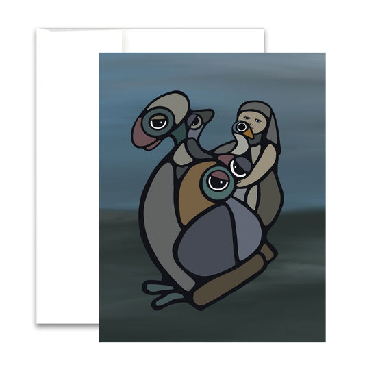 Greeting Card - Famille - Unperfekt-Studios