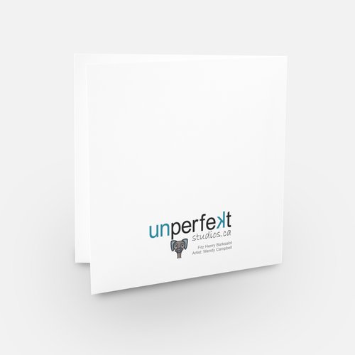 Greeting Card - Fitz the Dog - Unperfekt-Studios