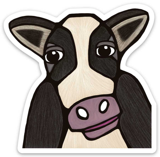 Vinyl Sticker - Gertie the Cow - Unperfekt-Studios