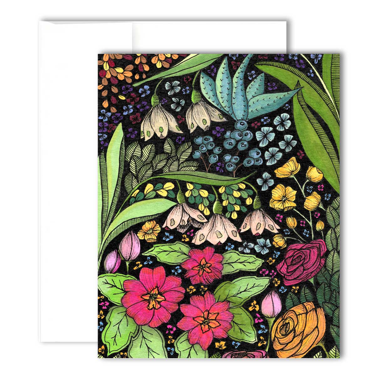 Greeting Card - Meadow, Erin White - Unperfekt-Studios