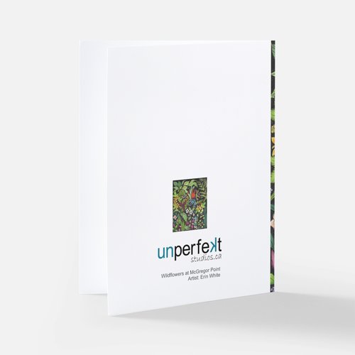 Greeting Card - Wildflowers at MacGregor Point, Erin White - Unperfekt-Studios