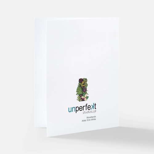 Greeting Card - Woodlands, Erin White - Unperfekt-Studios