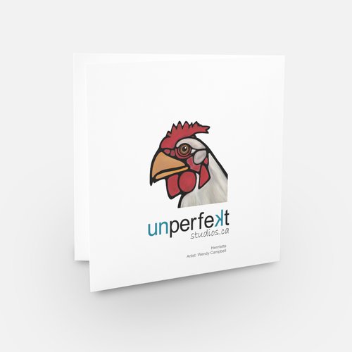 Greeting Card - Henrietta Chicken - Unperfekt-Studios
