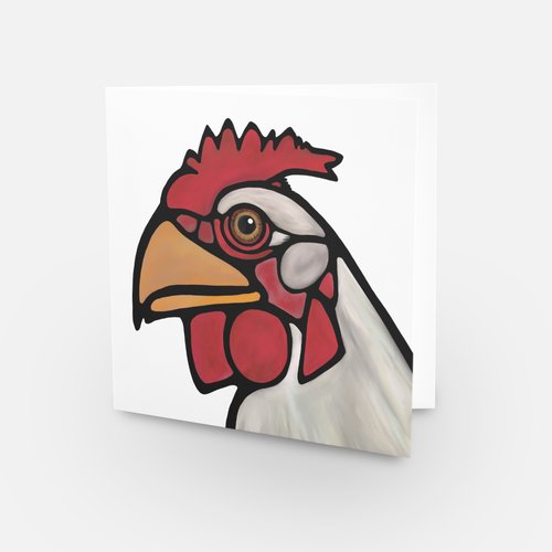 Greeting Card - Henrietta Chicken - Unperfekt-Studios