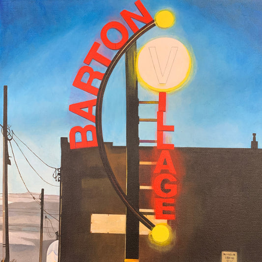 Original Painting - Barton Village, Jen Robins