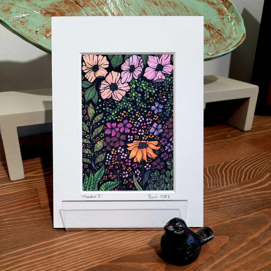 Signed & Matted Print - Meadow II - Unperfekt-Studios