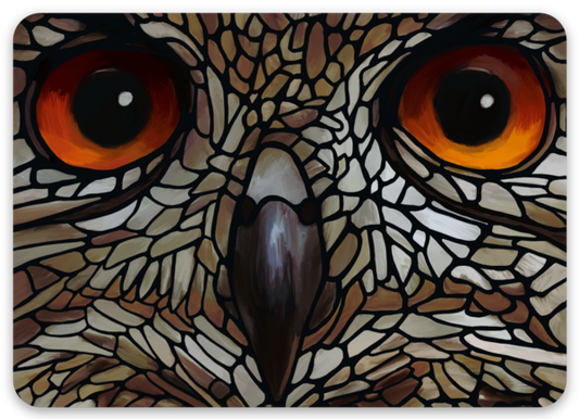 Vinyl Sticker - Owl - Unperfekt-Studios