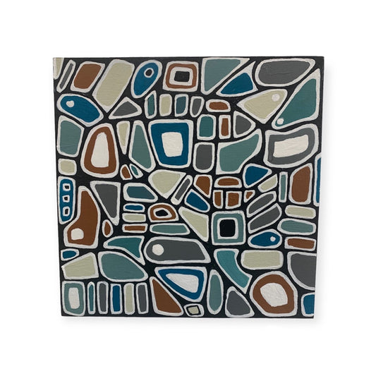 Assemblage I - Acrylic Painting - Wendy Campbell - Unperfekt-Studios