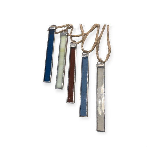 Stained Glass Icicle Ornament - 4/5” - Unperfekt-Studios