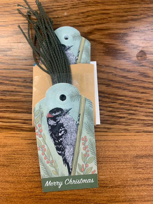 Christmas Gift Tags - Birds (Set of 10)