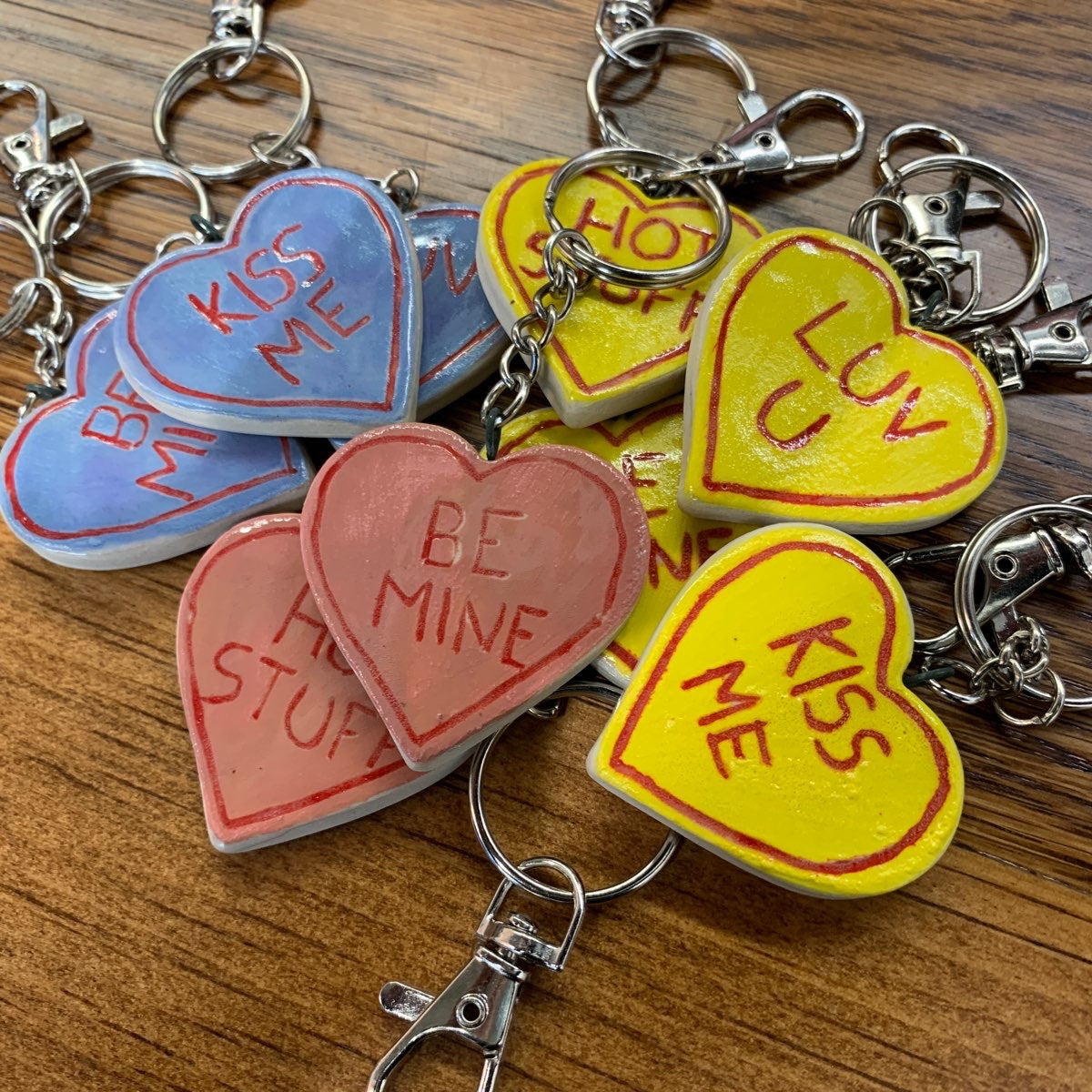 Love Heart Key Chains - Unperfekt-Studios