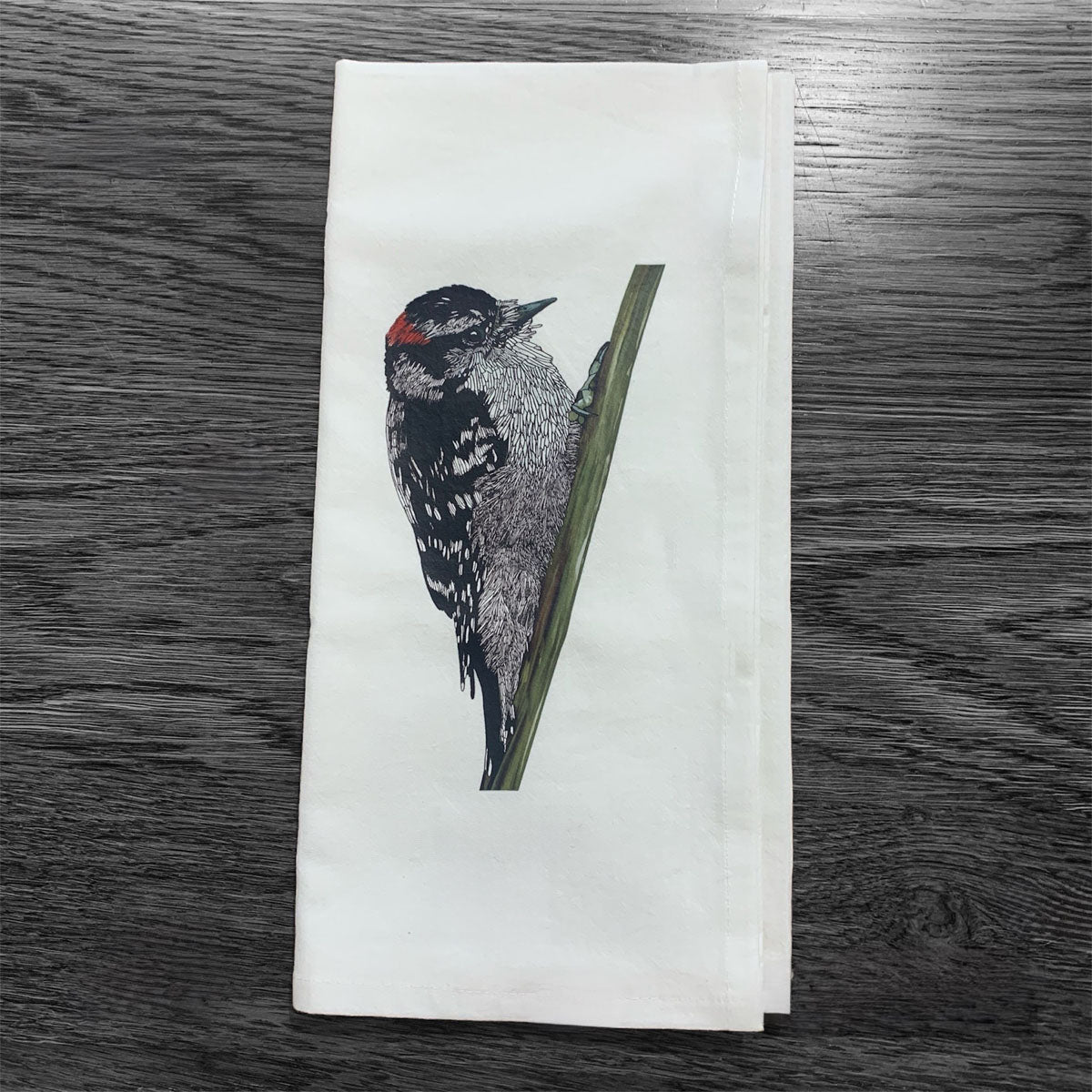 Flour Sack Tea Towels- 100% Organic Cotton - Birds - Set of 4