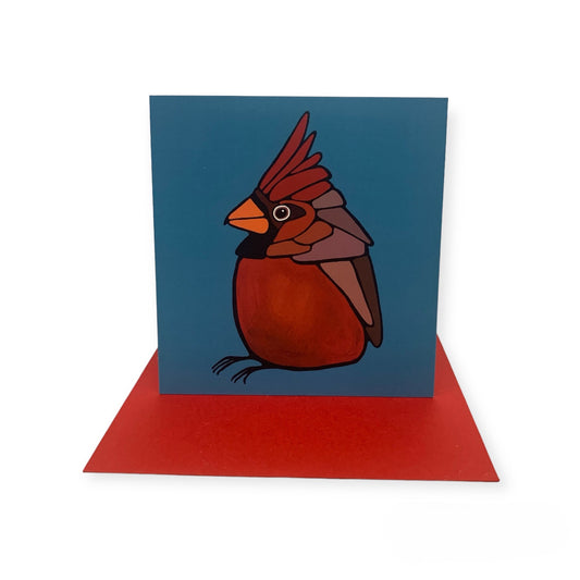 Easel Art Pocket Card - Cardinal - Unperfekt-Studios