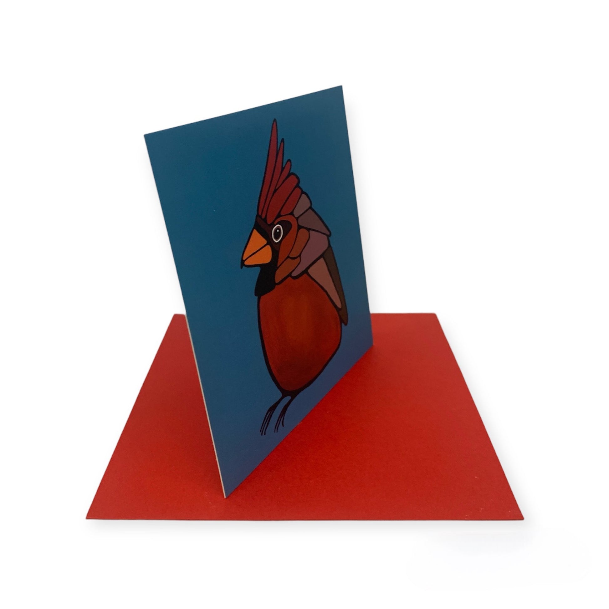 Easel Art Pocket Card - Cardinal - Unperfekt-Studios