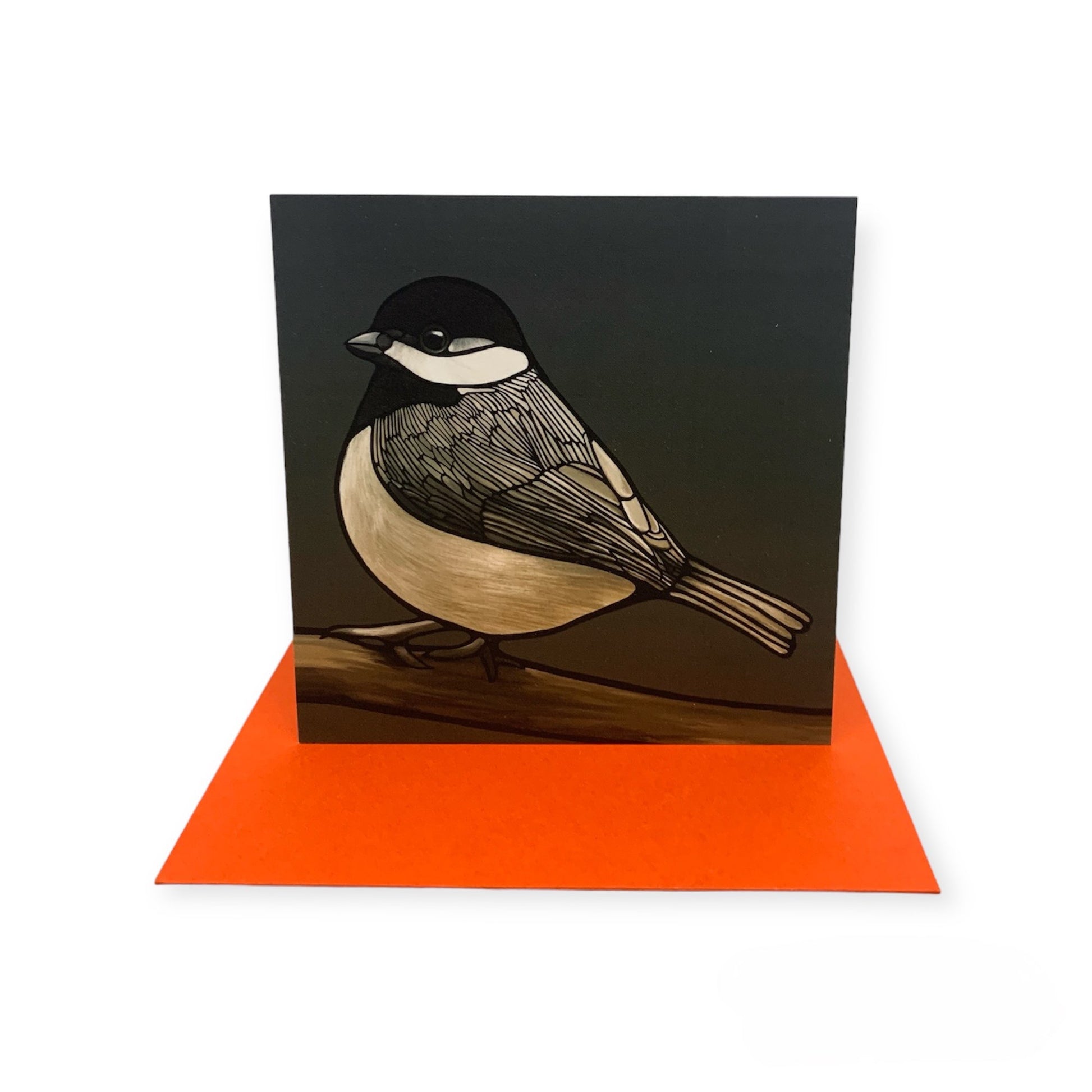 Easel Art Pocket Card - Chickadee - Unperfekt-Studios