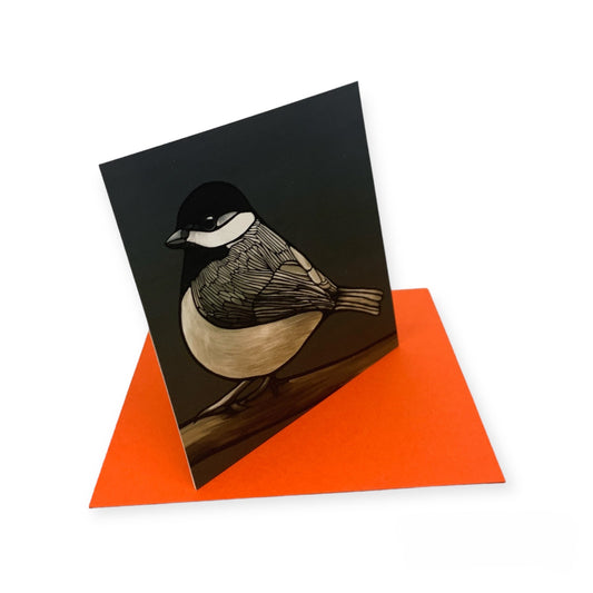 Easel Art Pocket Card - Chickadee - Unperfekt-Studios