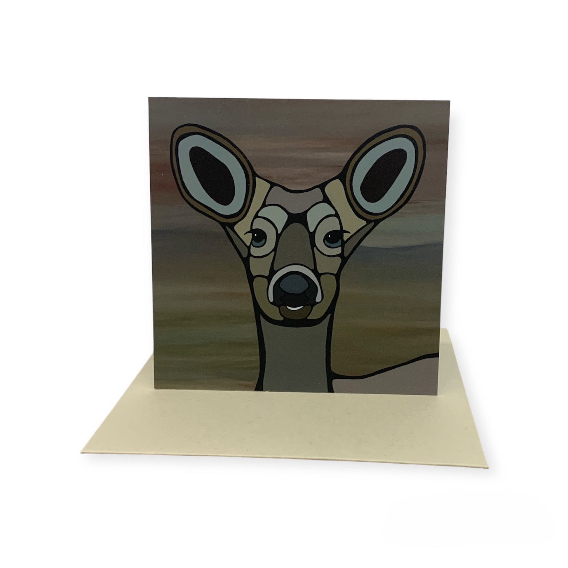 Easel Art Pocket Card - Deer - Unperfekt-Studios
