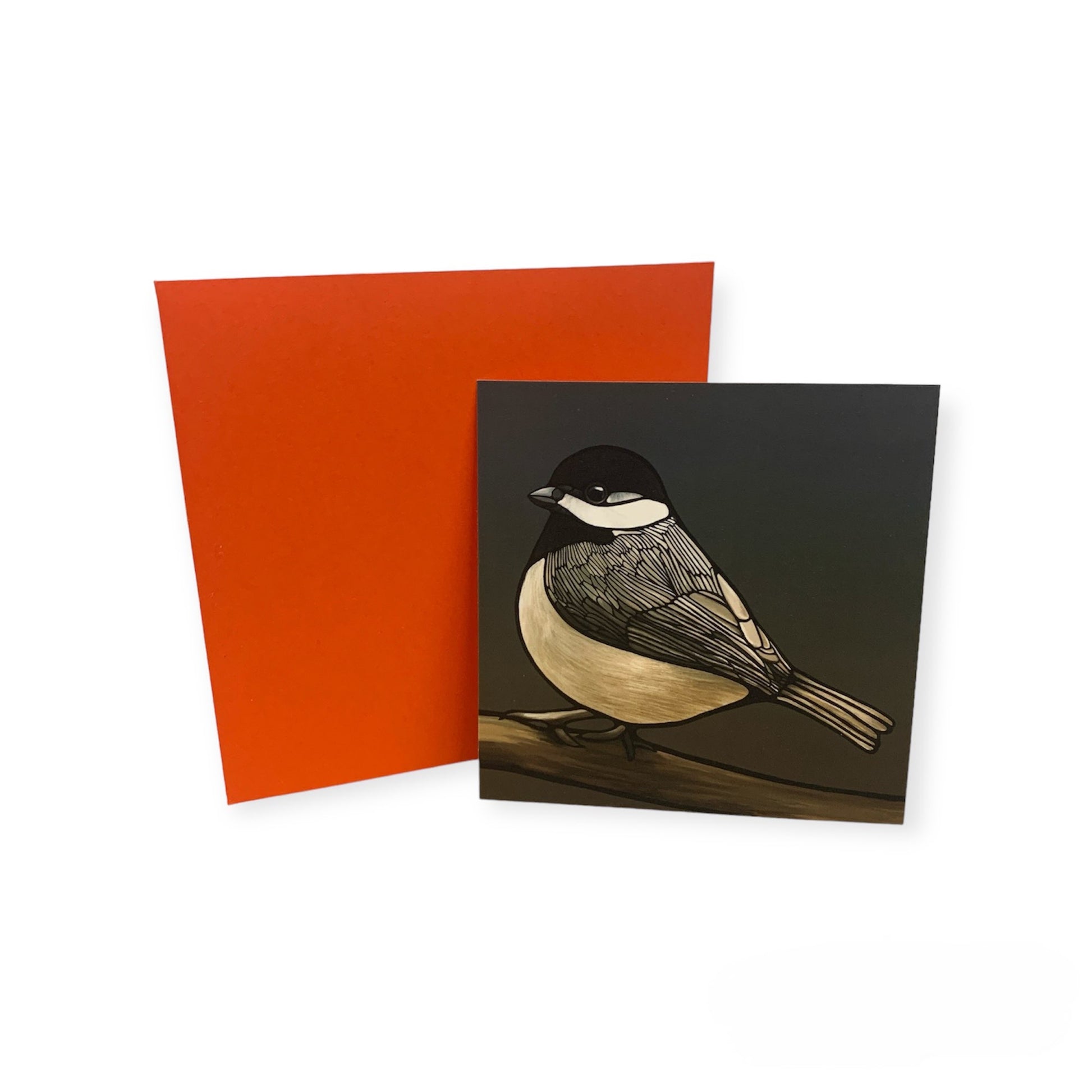 Easel Art Pocket Card - Chickadee - Unperfekt-Studios