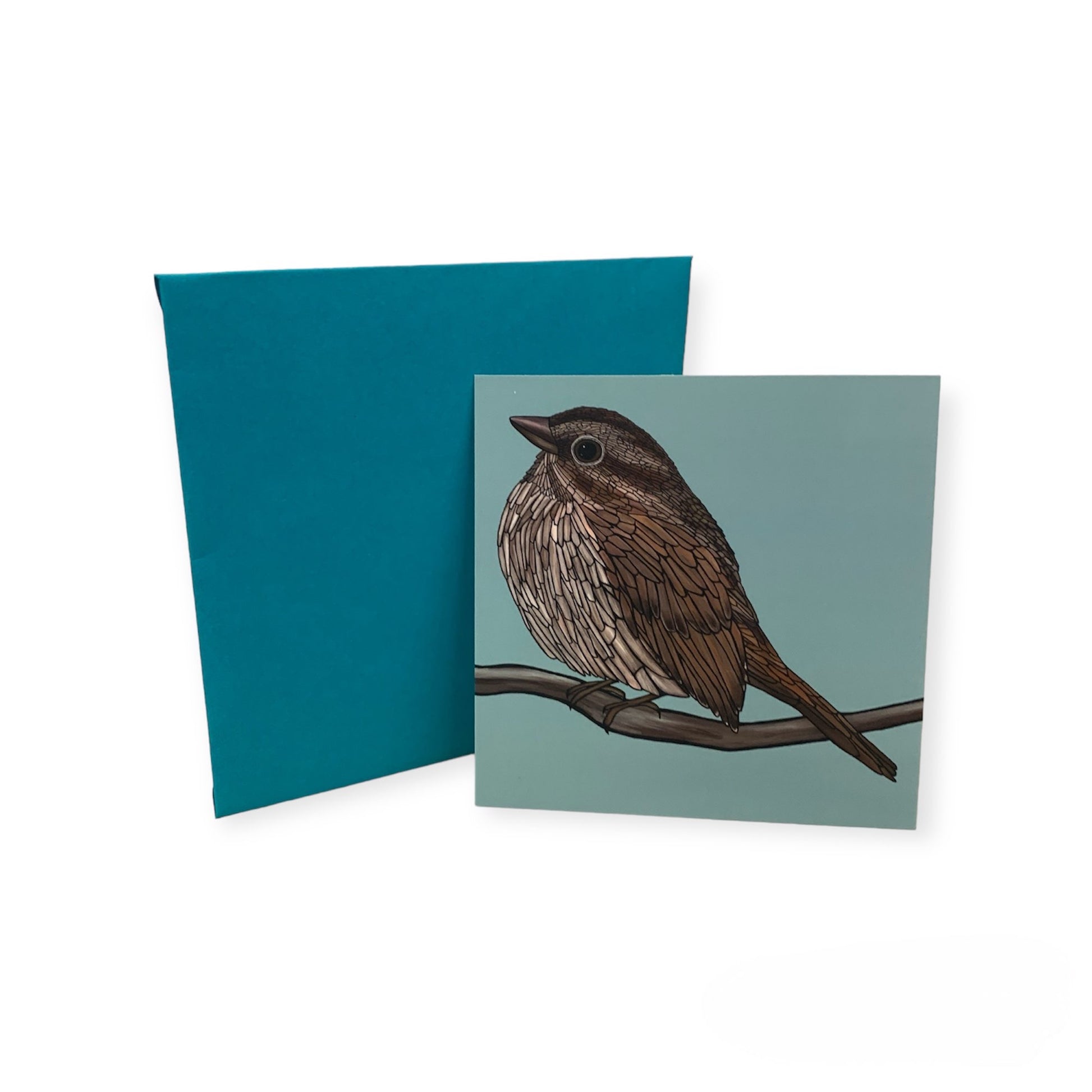 Easel Art Pocket Card - Song Sparrow - Unperfekt-Studios