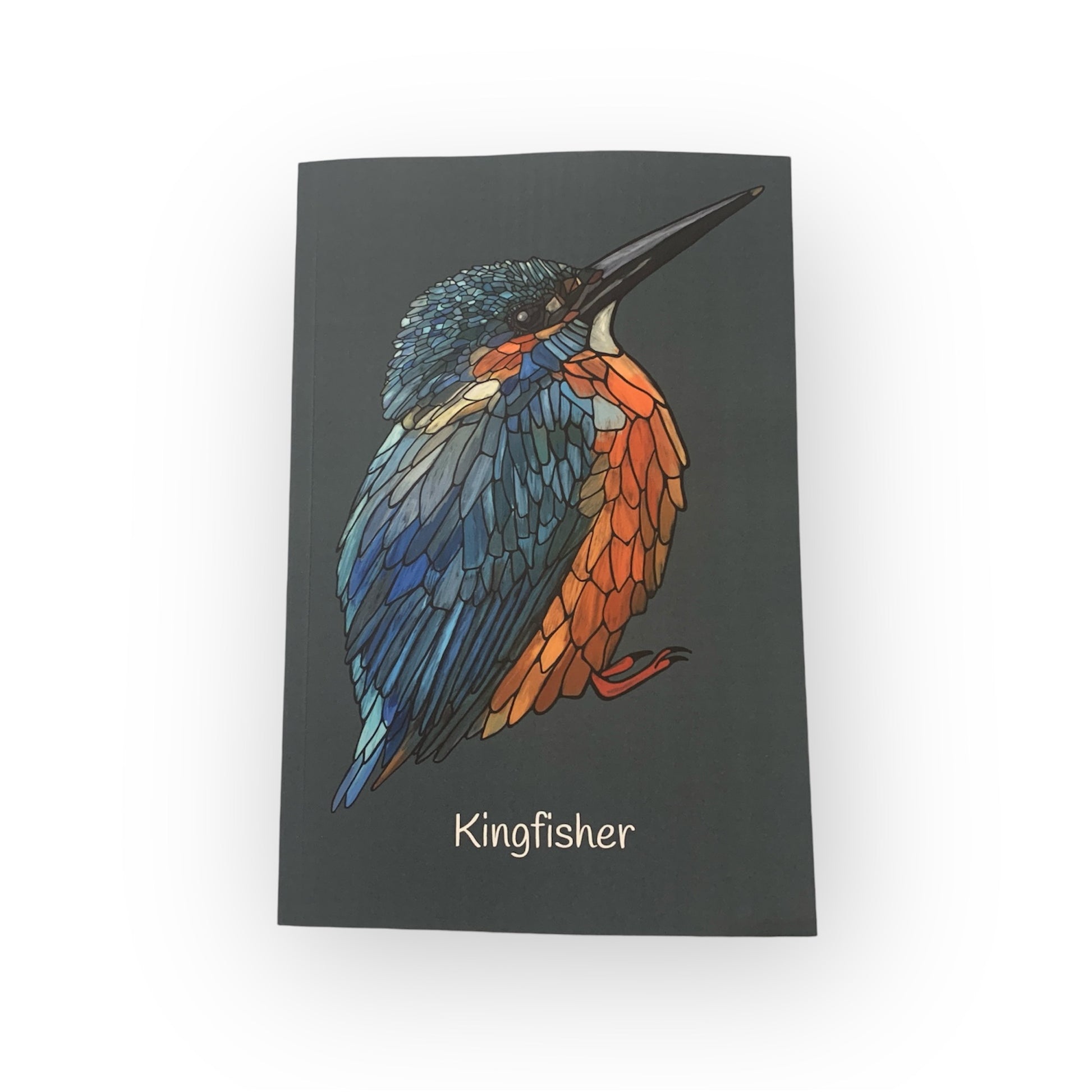 Notebook, Journal - Common Kingfisher - Unperfekt-Studios