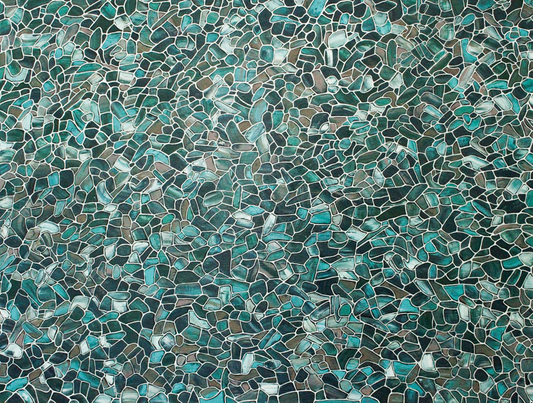 Beach Glass I - Acrylic Painting - Wendy Campbell