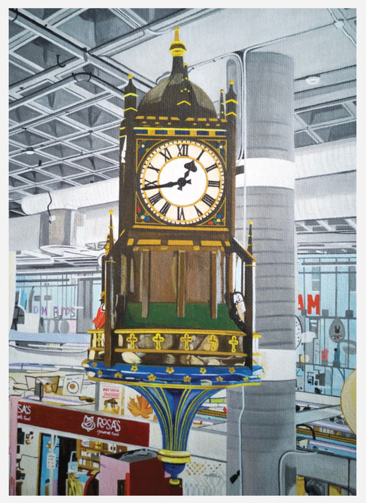 Postcard - Birk's Clock - Jen Robins