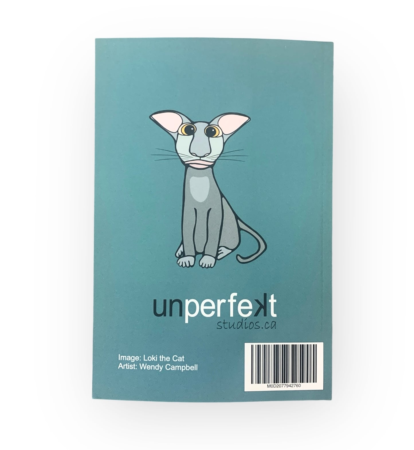 Notebook, Journal - Loki the Cat - Unperfekt-Studios