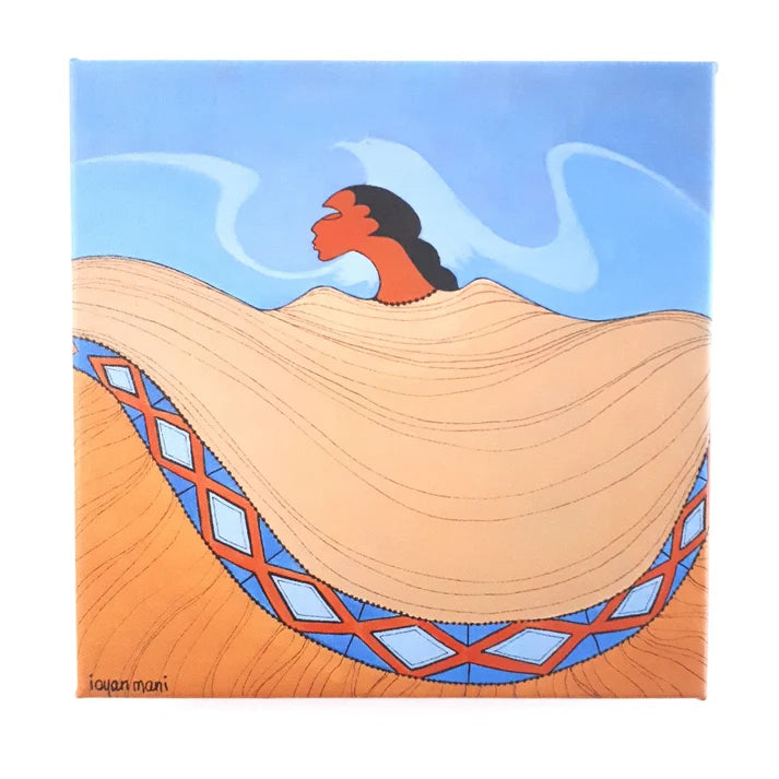 Canvas Prints of Original Indigenous Art Works - from Cedar Lake
