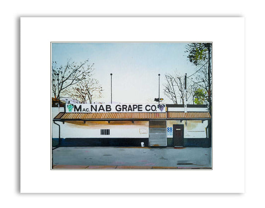 Signed & Matted Print - MacNab Grape Co. (Cannon St. #3), Jen Robins