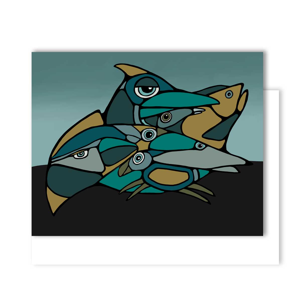 Greeting Card - Migration II - Unperfekt-Studios