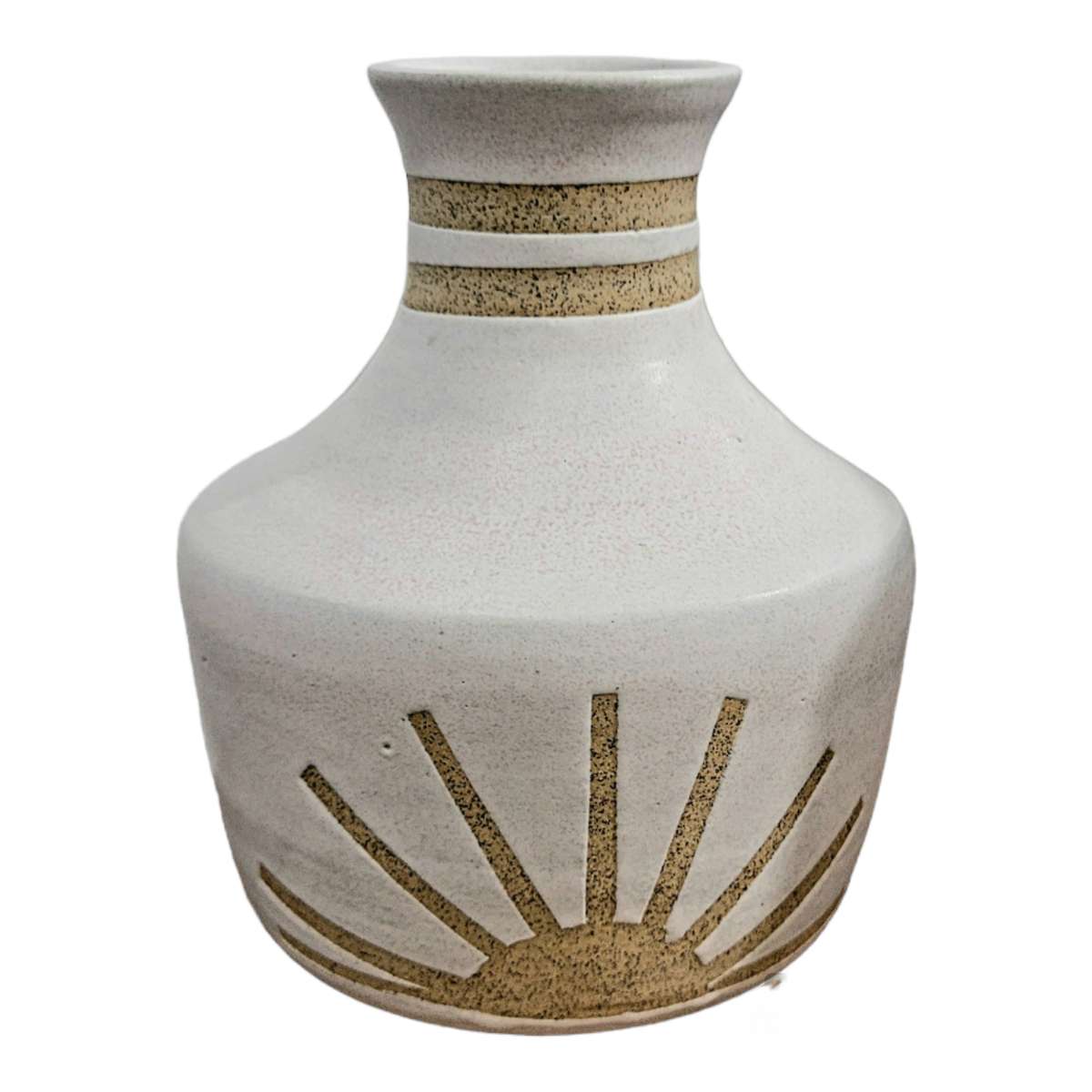 Sunburst Bud Vase