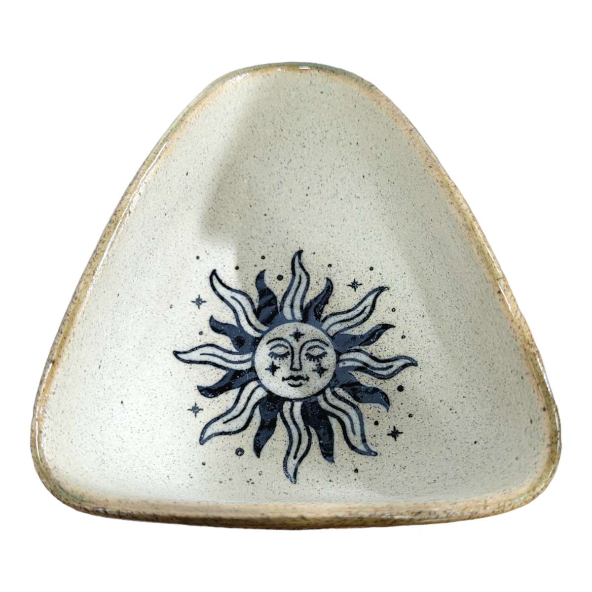 Triangle Bowl - Celestial Sun