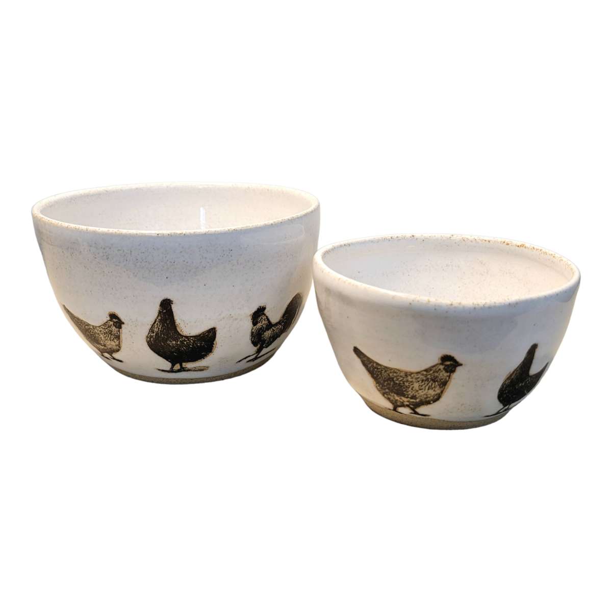 Set of Nesting Bowls - Chickens