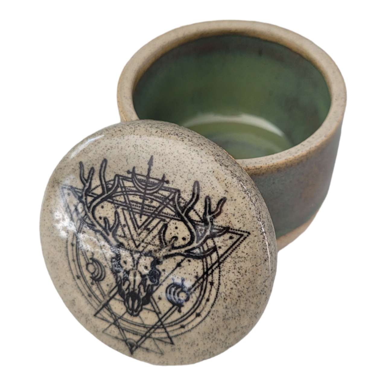 Lidded Spell Jar