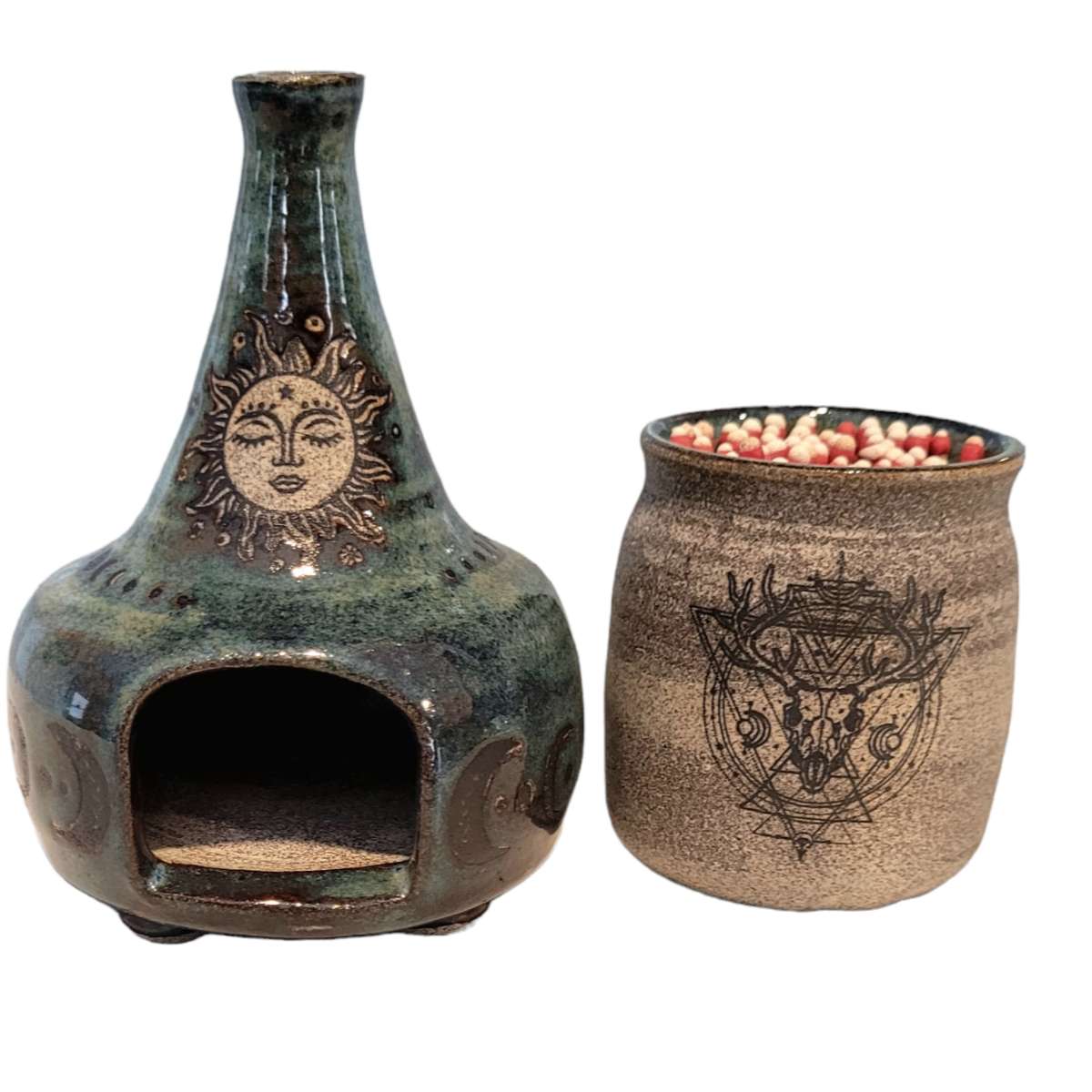 Incense Chiminea set
