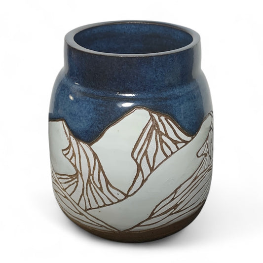 Small Vase - Mountain Motif