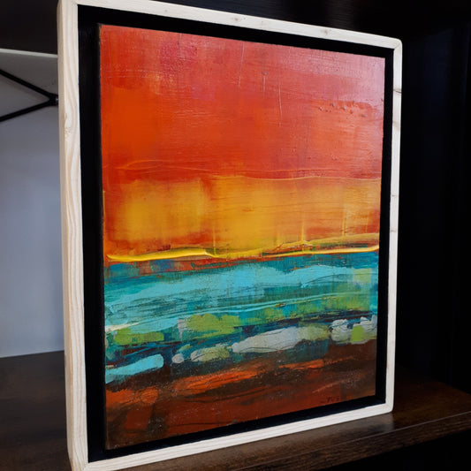 Original Oil - SOUTHERN AIR from Cedar Lake (Troy Stewart)