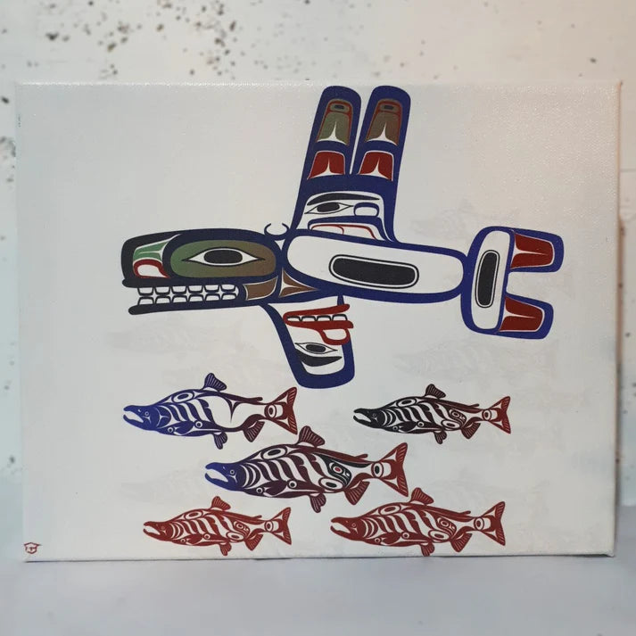 Canvas Prints of Original Indigenous Art Works - from Cedar Lake