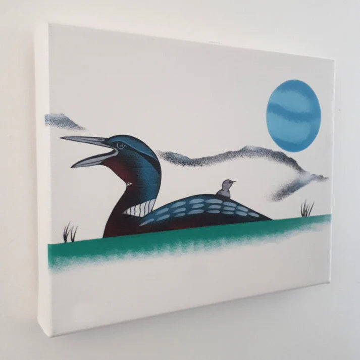Canvas Prints of Original Indigenous Art Works - from Cedar Lake